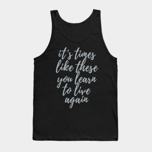 'Learn To Live Again' Cancer Awareness Shirt Tank Top